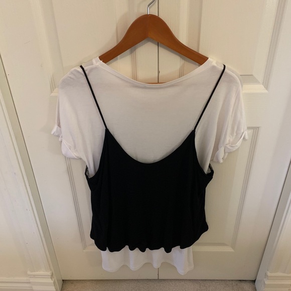 OVERSIZED T-SHIRT CAMISOLE SET - Picture 6 of 6